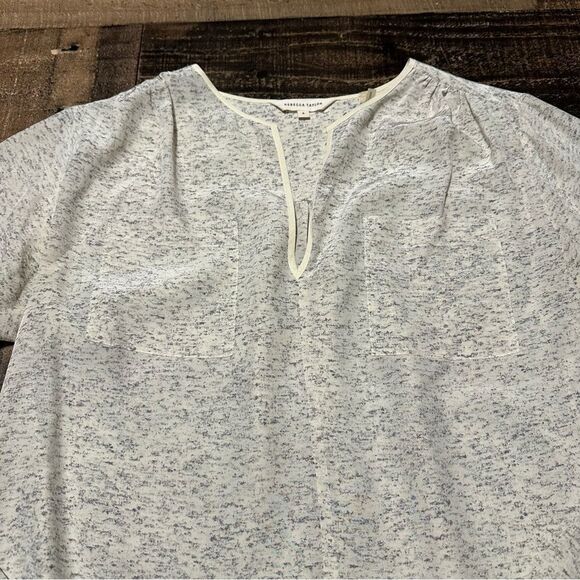 Rebecca Taylor 100% Silk Blouse - Picture 3 of 6